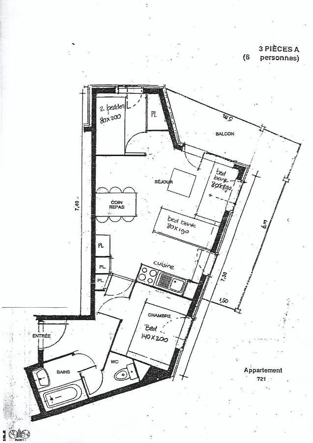 Necou 721 Apartment Saint-Martin-de-Belleville Exterior foto